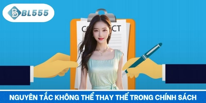 Nguyên tắc không thể thay thế trong chính sách